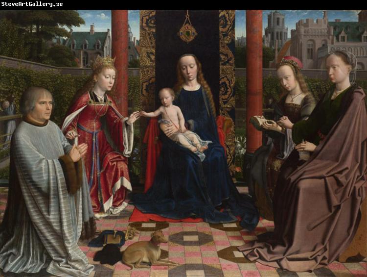 Gerard David The Mystic Marriage of St Catherine (mk08)